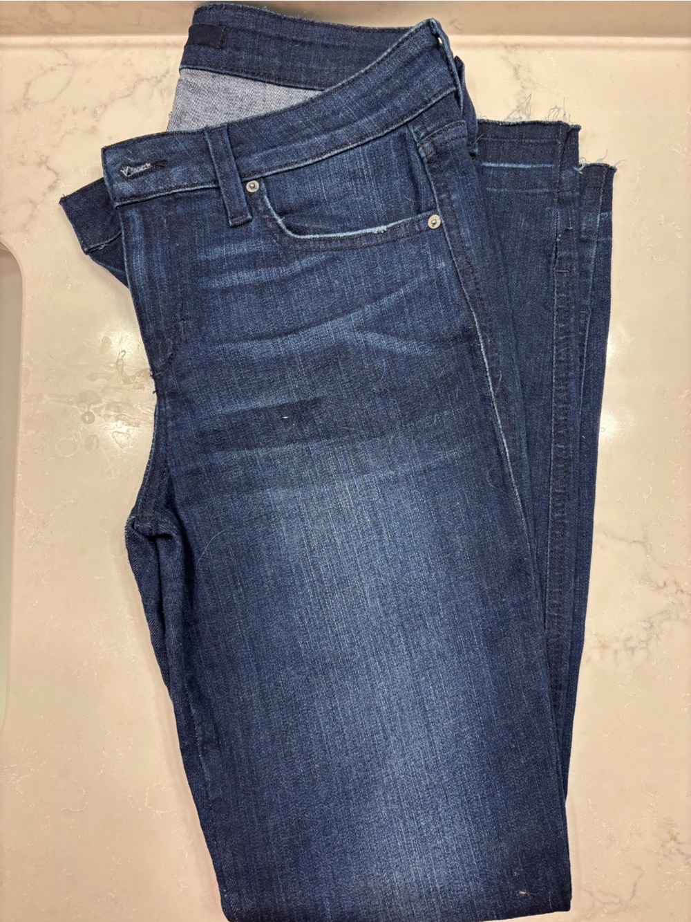 Joe's Jeans Slim Straight Dark Blue Denim
